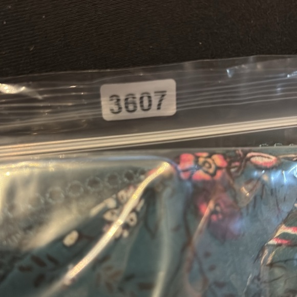 Free people Cherry Blossom long sleeve Mini Dress in Emerald Combo size S - Picture 10 of 10